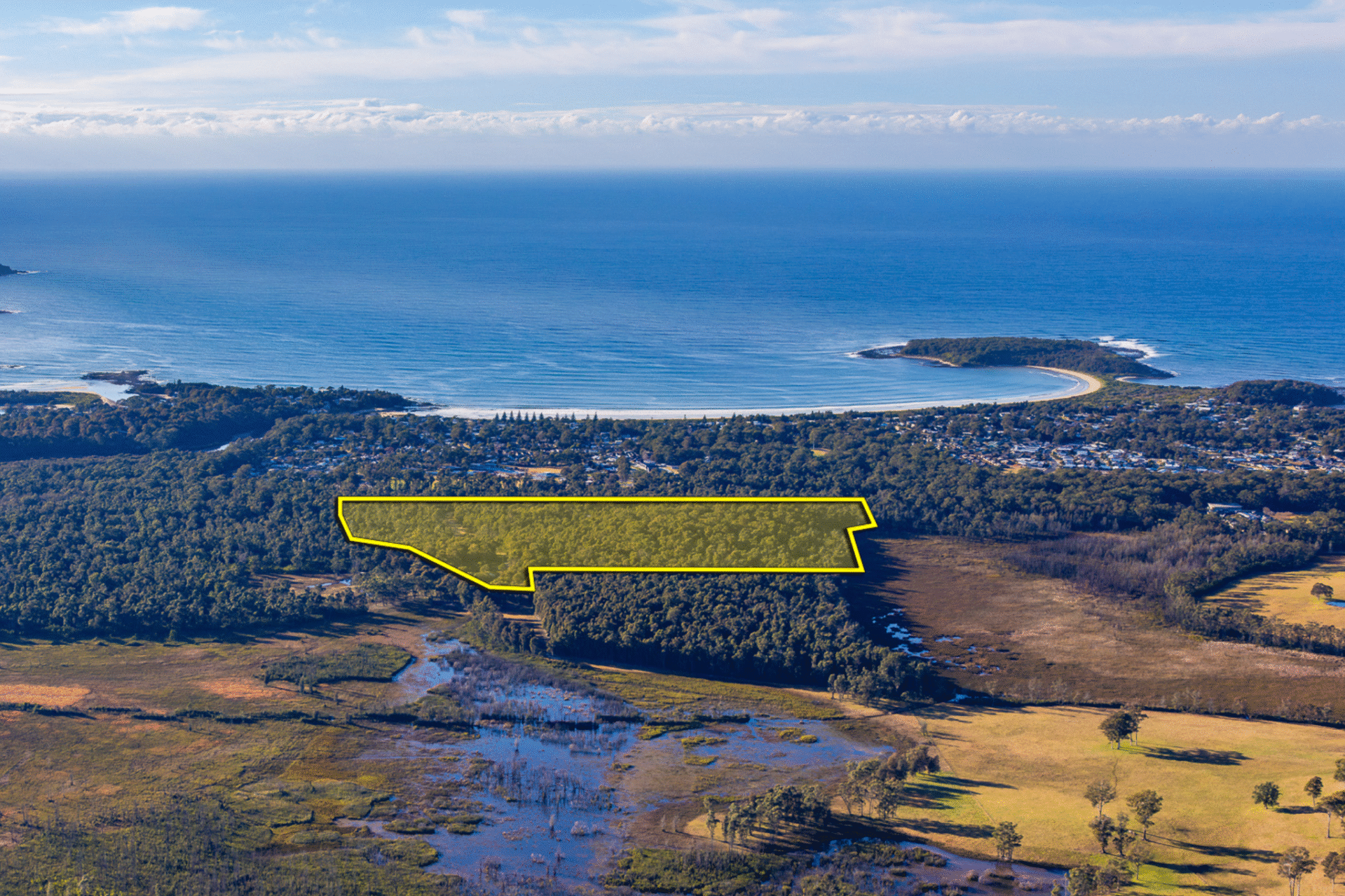 bower proximity to Broulee Beach