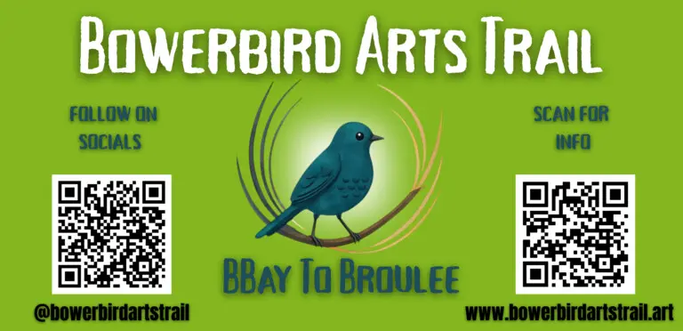 BowerBirds art trail qr