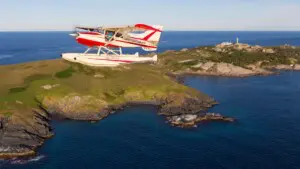 Seaplane Lakeside Picnic