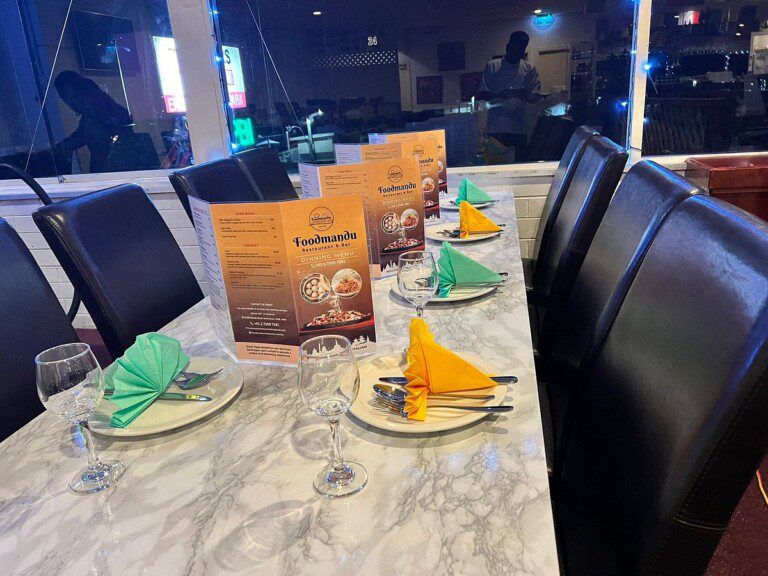 foodmandu restaurant bar setting
